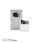 COMELIT - Serie Mini - Kit video Switch-Mini vivavoce Wi-Fi, sistema SB2, app Comelit, riconoscimento facciale