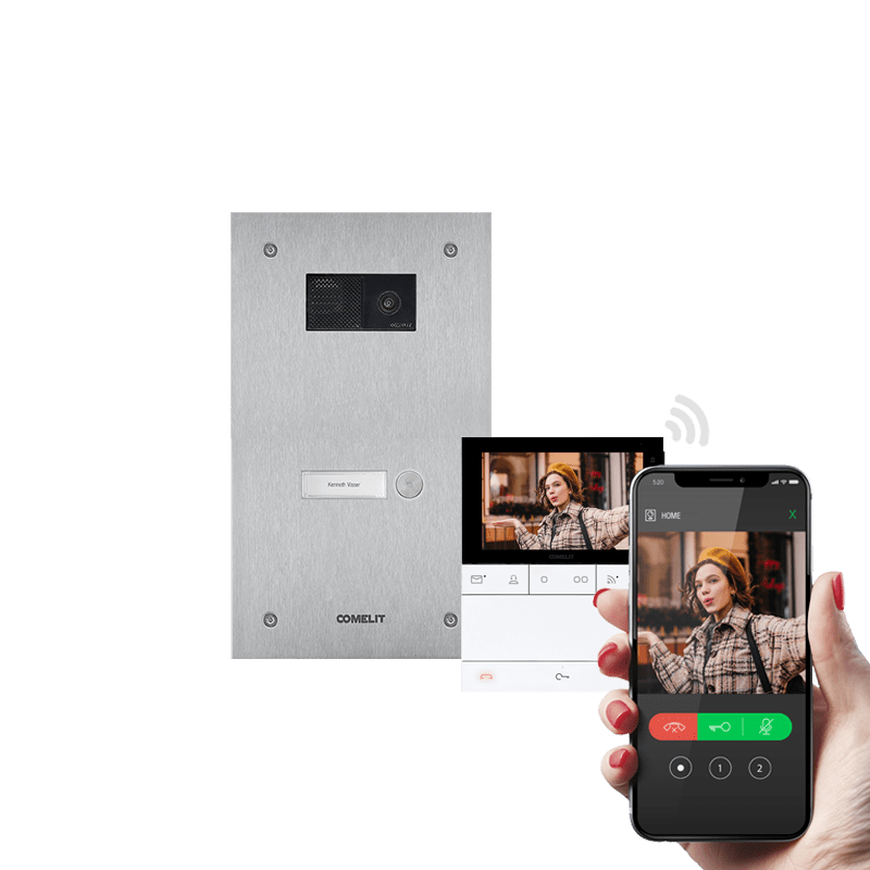 COMELIT - KIT STEELSWITCH E PEOPLE WI-FI. SB2