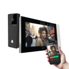 COMELIT - Serie 7 Top - Kit video monofamiliare con campanello smart Visto e videocitofono 7" Wi-Fi, sistema ViP, iniettore alimentazione incluso