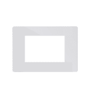 COMELIT - Serie One - Placca all white 4 moduli, compatibile BTicino Living Light