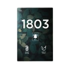 COMELIT - Serie Cubik - Dispositivo KNX MUR/DND per hotel, bianco, campanello + numero stanza, vetro personalizzabile,