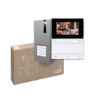 COMELIT - Serie People - Kit video Quadra-People vivavoce 4.3", sistema Simplebus 2, monitor PL6721, preprogrammato PL8461V