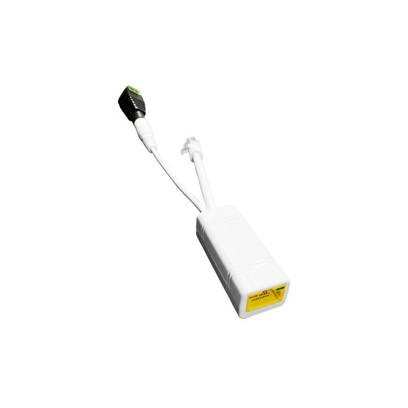 COMELIT - Convertitore segnale PoE, sistema ViP, ingresso PoE ethernet, uscite separate dati ethernet + alimentazione 12V jack