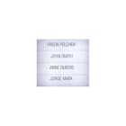 COMELIT - Serie Quadra - 4 pulsanti singoli per pulsantiera, confezione 4 pezzi