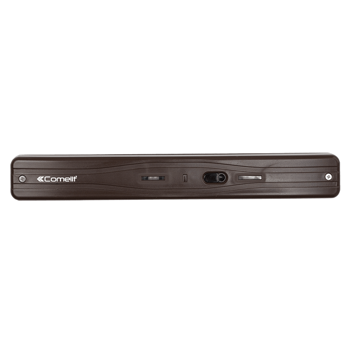 COMELIT - Sensore wireless doppio PIR effetto tenda marrone, portata 4m, protezione infissi/varchi