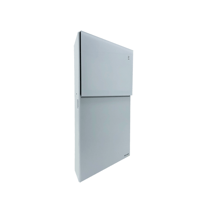 COMELIT - Serie Secur Hub - Ripetitore radio bidirezionale, estende portata dispositivi wireless, alimentazione rete+batteria