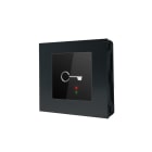COMELIT - Serie Ultra - Modulo SimpleKey Basic nero, lettore RFID, 1500 chiavi, alluminio anodizzato
