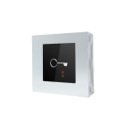 COMELIT - Serie Ultra - Modulo SimpleKey Basic bianco, lettore RFID, 1500 chiavi, alluminio anodizzato