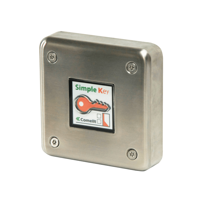 COMELIT - Custodia antivandalo inox da parete per unità controllo SK9001/SK9030