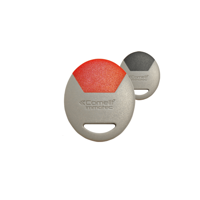COMELIT - Chiave FOB standard grigio-rosso