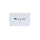 COMELIT - Badge elettronico di prossimità, Mifare, formato carta di credito, dotato di chip elettronico antifalsificazione, bianco