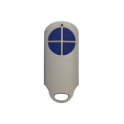COMELIT - Trasmettitore bi-tecnologia 868MHz blu 4 tasti, badge Mifare integrato, portata 80-120m