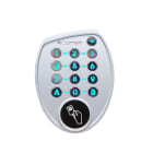 COMELIT - Tastiera antivandalo zamak, 100 codici 3-6 cifre, lettore RFID Mifare integrato, IP54