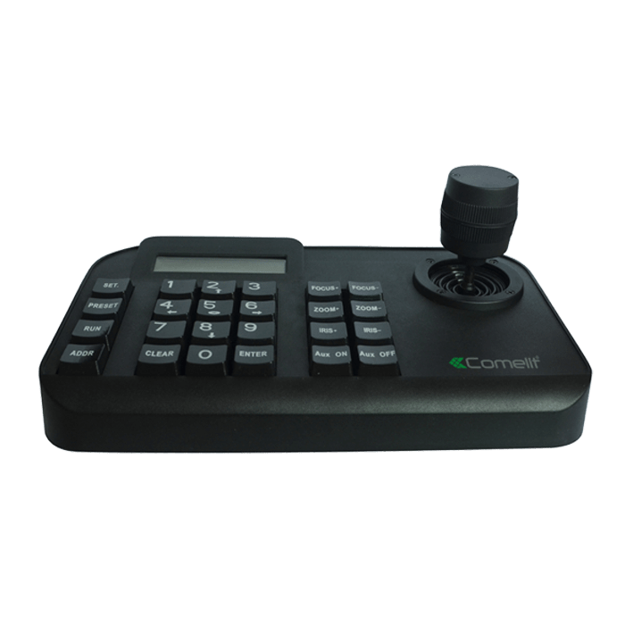 COMELIT - Tastiera di comando RS485, protocollo Pelco, per telecamere PTZ, alimentatore incluso