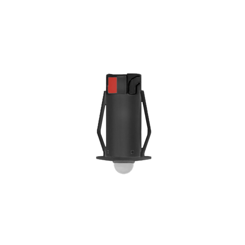 COMELIT - Rilevatore movimento KNX incasso nero, sensore luminosità, controllo intrusione, 2 canali