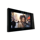 COMELIT - Serie 7 Top - Videocitofono 7"/16:9 touch screen vivavoce, sistema ViP, Wi-Fi integrato, tasto apriporta retroilluminato, finitura nera