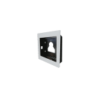 COMELIT - Serie Ultra White - Telaio da incasso 1 modulo, alluminio bianco RAL9016, anti-UV, affiancabile, 125.5x136x35mm