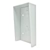 COMELIT - Serie Ultra - Visiera parapioggia da parete 1 modulo, alluminio anodizzato grigio, 116x112x57mm