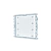 COMELIT - Serie Ultra - Modulo pulsanti, predisposto 4/8 chiamate, retroilluminazione bianca, sensore crepuscolare