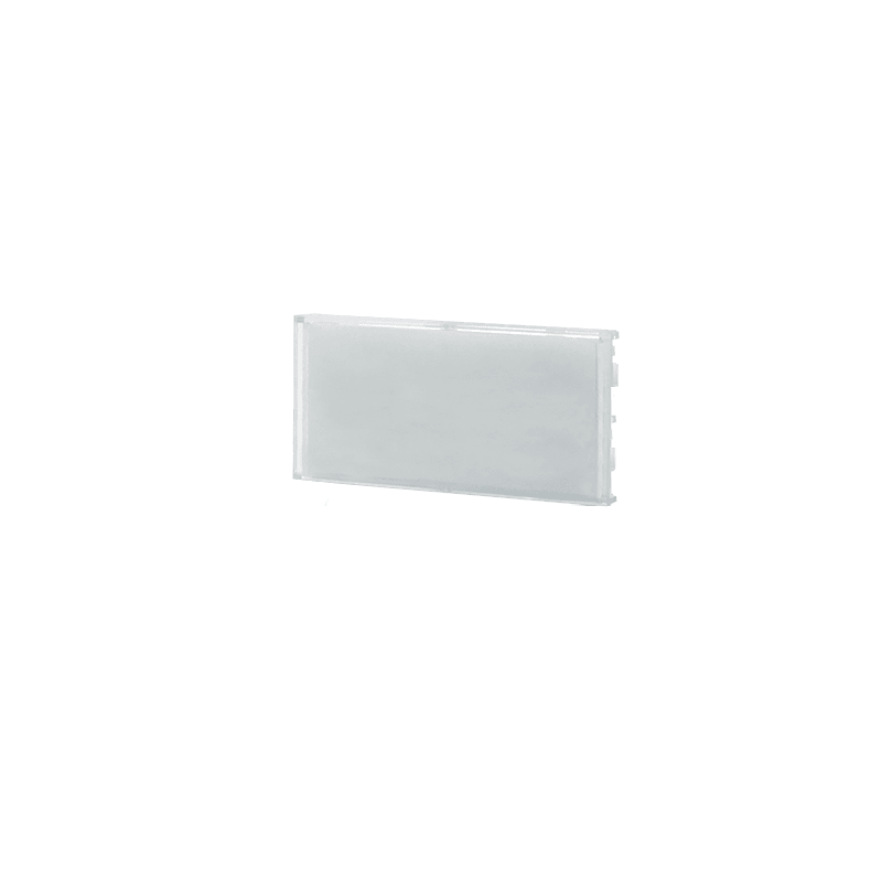 COMELIT - Serie Ultra - Tappo plastico doppia altezza per pulsantiera, PMMA anti-UV anti-ingiallimento