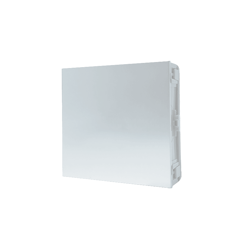 COMELIT - Serie Ultra White - Modulo cieco Full Metal, rivestimento alluminio anodizzato
