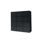 COMELIT - Serie Ultra Black - Modulo tastiera numerica, alluminio anodizzato, controllo accessi, relè, Wiegand, 1275 eventi