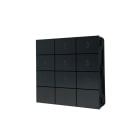 COMELIT - Serie Ultra Black - Modulo tastiera numerica, alluminio anodizzato, controllo accessi, relè, Wiegand, 1275 eventi