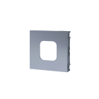 COMELIT - Serie Ultra - Modulo predisposto lettore impronte EControllo accessi sLine, alluminio anodizzato