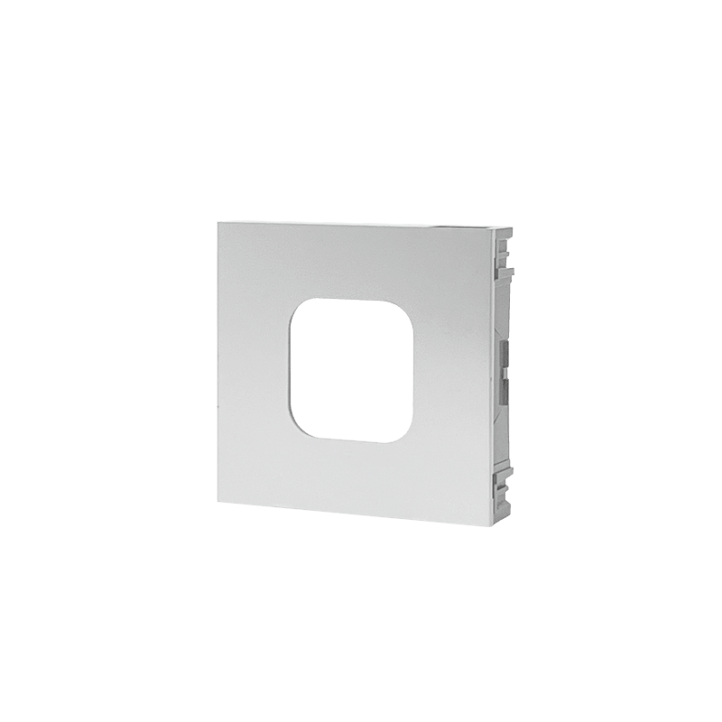 COMELIT - Serie Ultra White - Modulo predisposto lettore impronte EControllo accessi sLine, alluminio anodizzato