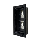 COMELIT - Serie Ultra - Adattatore piastre terze parti 2 moduli, da incasso, spessore 1.5-3mm