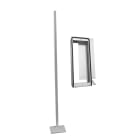 COMELIT - Serie Ultra - Kit fissaggio su vetro pulsantiera 3 moduli