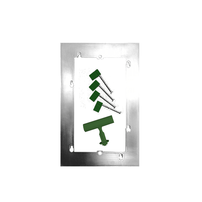 COMELIT - Serie Ultra - Kit fissaggio cartongesso pulsantiera 3 moduli