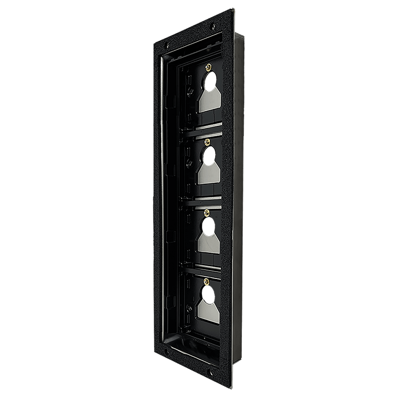 COMELIT - Serie Ultra - Adattatore piastre terze parti 4 moduli, da incasso, spessore 1.5-3mm