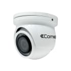 COMELIT - Telecamera microdome analogica a colori per videocitofonia 600 TVL, ottica fissa 2.8mm, IR 12 LED 20m, contenitore waterproof IP66