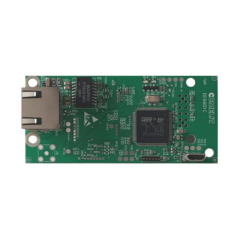 COMELIT - Serie Vedo - Scheda comunicazione IP plug-in, TCP/IP ethernet, web server integrato, EN50131 grado 2