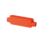 COMELIT - Filtro esterno linea 25mm rosso per rivelatori aspiranti, ambienti contaminati, elementi filtranti sostituibili periodicamente