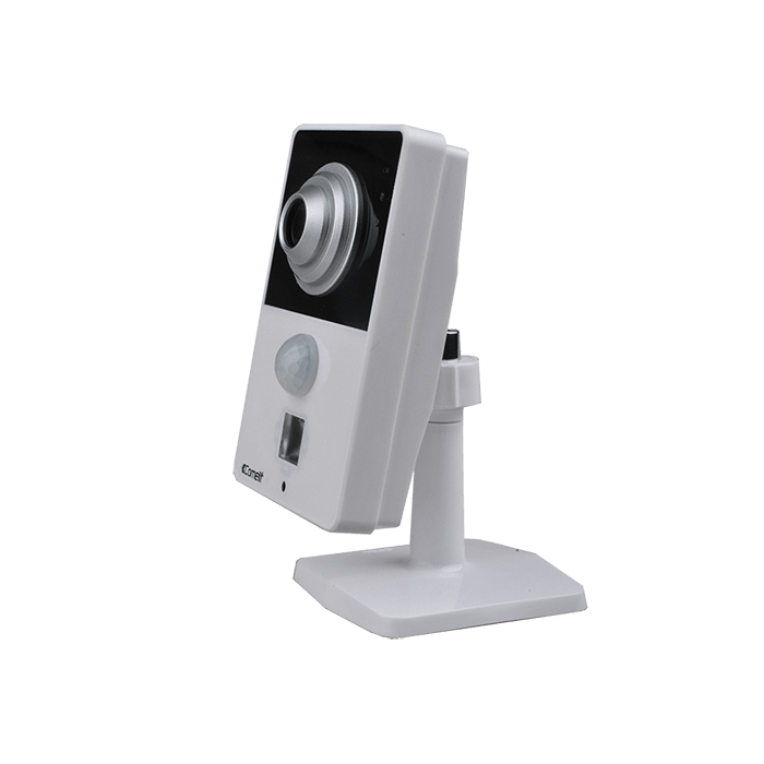 COMELIT - Telecamera IP cube Full HD 1080p, ottica fissa 3.6mm, wireless o cablata, contenitore interno cube