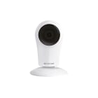 COMELIT - Serie Secur Hub - Telecamera IP cube Wi-Fi HD 720p 5fps, compressione H.264, sistema antintrusione, staffa tavolo/parete e alimentatore inclusi