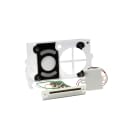 COMELIT - Serie Ikall - Accessorio montaggio gruppi audio/video su monoplacca, riduttore tensione integrato