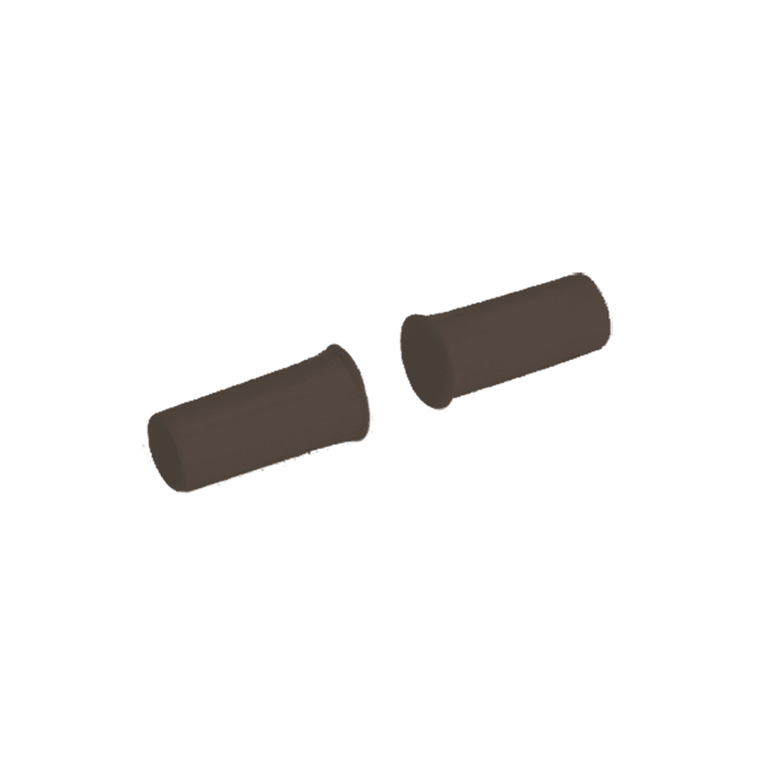 COMELIT - Contatto magnetico da incasso a sigaretta, plastica marrone, 21.5x10.5x9mm, non per infissi metallici
