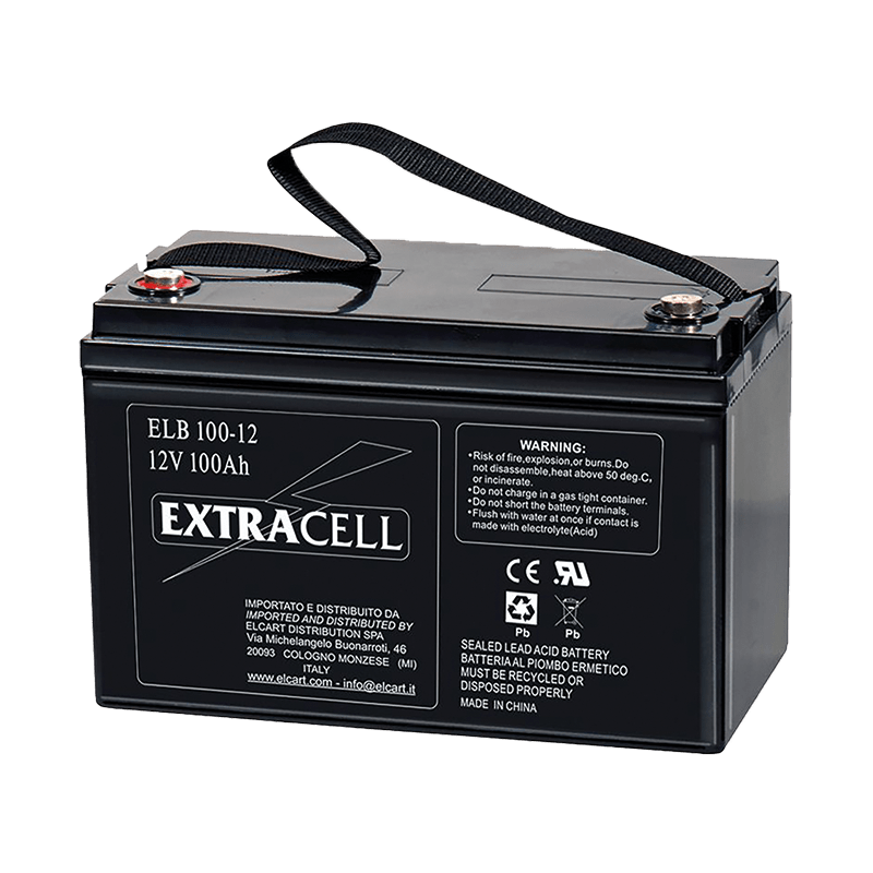COMELIT - Batteria al piombo 12V 100Ah per sistemi rivelazione incendi