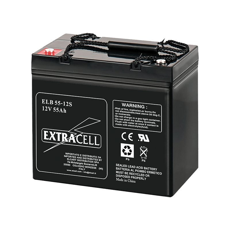 COMELIT - BATTERIA AL PIOMBO 12 VDC / 55 AH