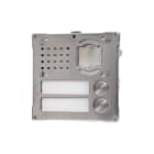COMELIT - Serie Vandalcom - Modulo 2 pulsanti predisposto per unità audio/video, acciaio inox 316 2,5mm
