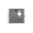 COMELIT - Serie Ikall Metal - Modulo 0 pulsanti predisposto per unità audio/video, finitura acciaio inox