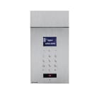 COMELIT - Serie 3one6 - Pulsantiera audio da incasso, acciaio inox AISI 316, sistema Simplebus 1, display LCD, 15 pulsanti sense, IK08