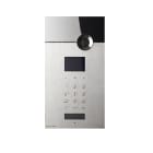COMELIT - Serie 3one6 - Pulsantiera video da incasso in acciaio inox AISI 316, 15 pulsanti sense, sistema ViP, display LCD, tastiera codici, IK08, H.264