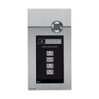COMELIT - Serie 3one6 - Pulsantiera video touch screen 8" capacitivo in acciaio inox AISI 316 da incasso, sistema Simplebus 1, lettore RFID, IK08