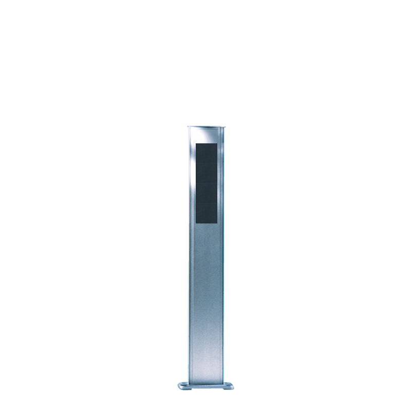 COMELIT - Piantana 4 moduli altezza 117cm per pulsantiere Ultra, Powercom, Ikall, Ikall Metal