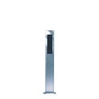 COMELIT - Piantana 4 moduli altezza 117cm per pulsantiere Ultra, Powercom, Ikall, Ikall Metal