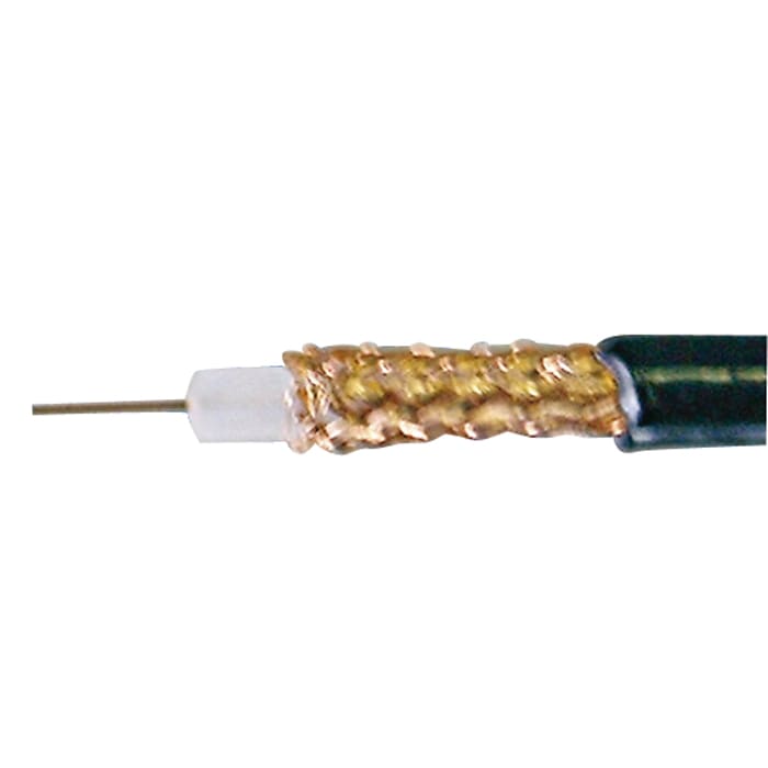 COMELIT - Cavo coassiale RG59/U 75 ohm, schermo rame, isolamento polietilene, diametro 6mm